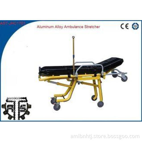 Ambulance Stretcher Foldable Automatic Loading Stainless St